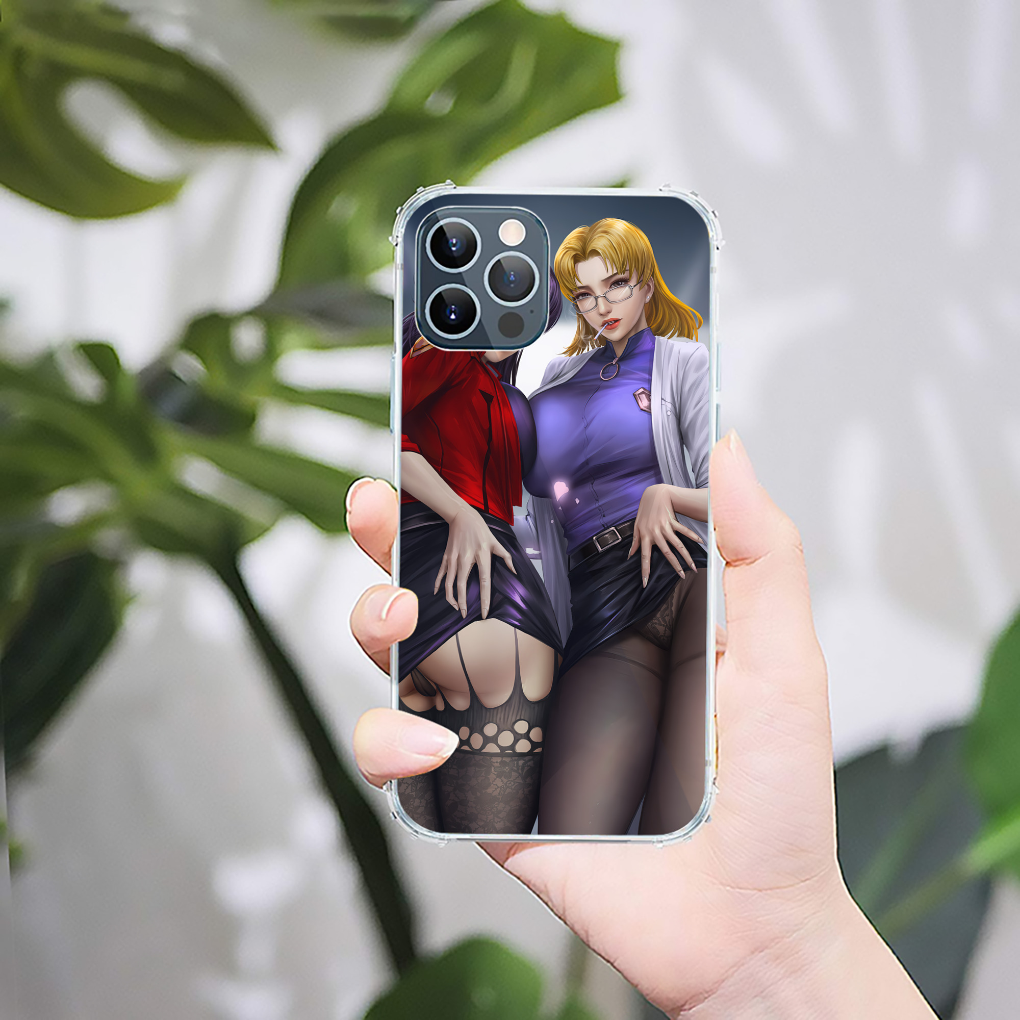 （画像用） EVA 新世紀エヴァンゲリオン 【iPhone 12シリーズ対応】透明スマホケース（クリアソフトケース）